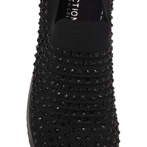 Kenneth Cole Reaction Cameron Jewel Jogger Rhinestone Sneakers RLF1001SX 10 NIB - Picture 4 of 5